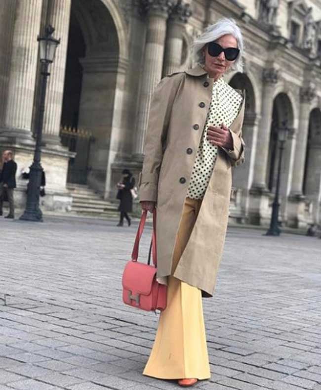 How to dress an aged woman: ideas from a 52-year-old Instagram blogger, photo 5