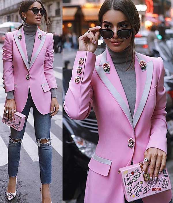 Blazer pastel