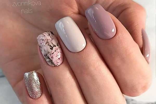 Couleurs à la mode du vernis à ongles en gel: nouvelles tendances