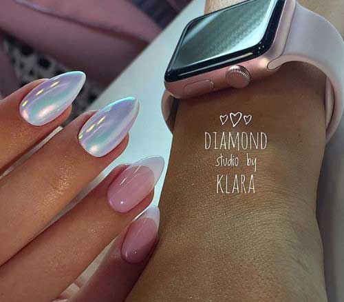 Fashionable design with gel polish