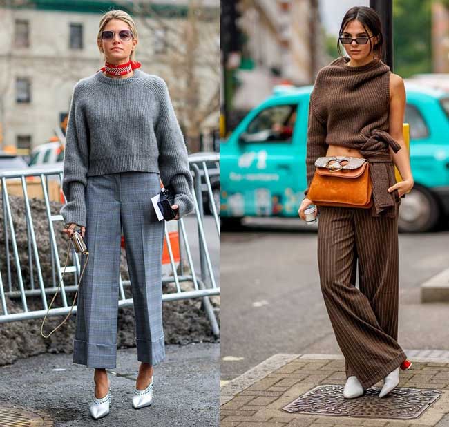 Indispensable pants for every girl - wide