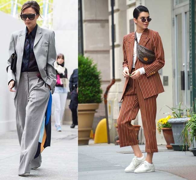 With what to combine wide-leg pants photo