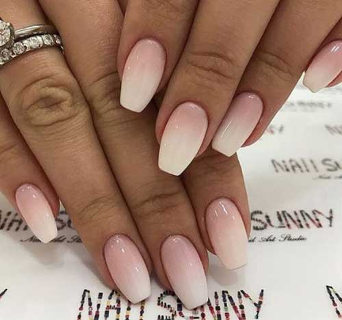 Soft pink gradient