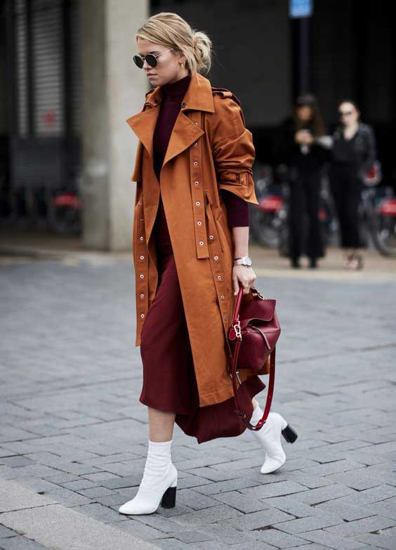 Fashionable trench coats and raincoats for the spring-summer 2018 season