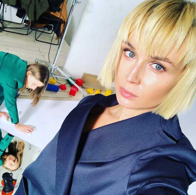 Coupe de cheveux nouvelle Polina Gagarina