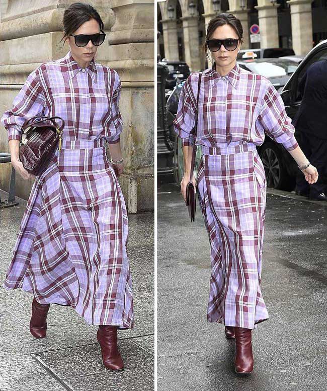 learn from Victoria Beckham to wear a cage