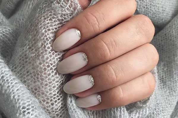 trendy milk manicure ideas