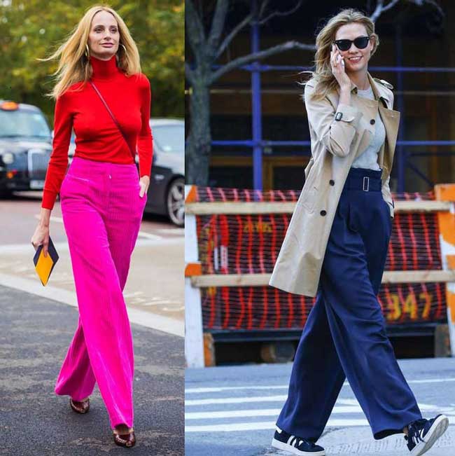 Actual and fashionable styles of trousers 2018