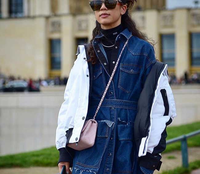 Denim dresses actual in 2018