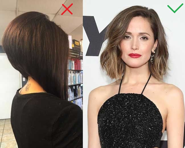 Photo anti-tendances dans les coupes de cheveux des femmes