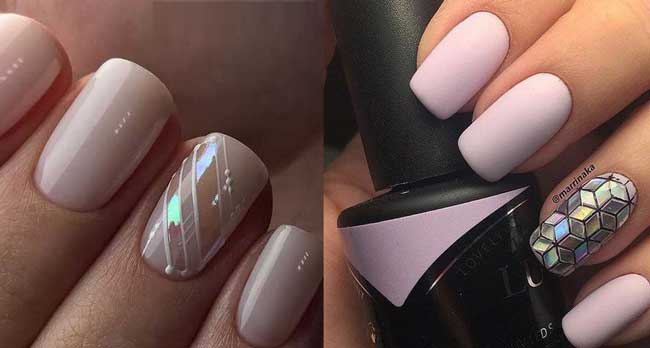 Concise manicure ideas