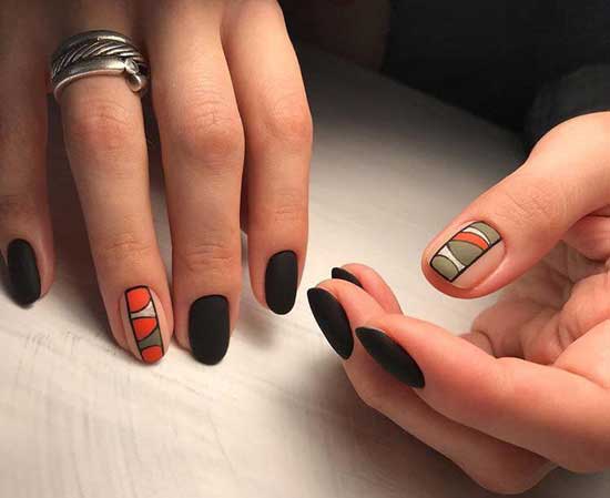 Lovers of minimalism manicure ideas