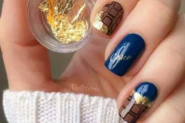 Chocolate Manicure Ideas