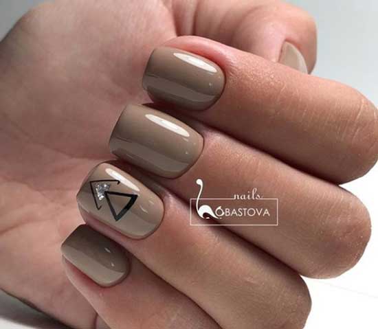 Milk Chocolate Manicure Ideas