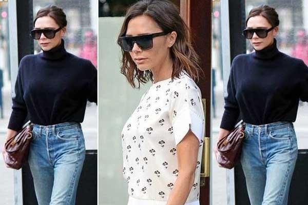 The most laconic images of Victoria Beckham