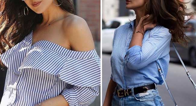 Striped blouse