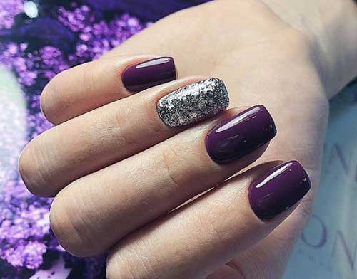 Chrome, rubbing, overflows: ideas for a manicure with a metallic effect ideas for beauty salons