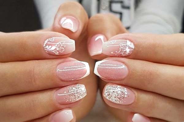 More than 20 glitter manicure ideas