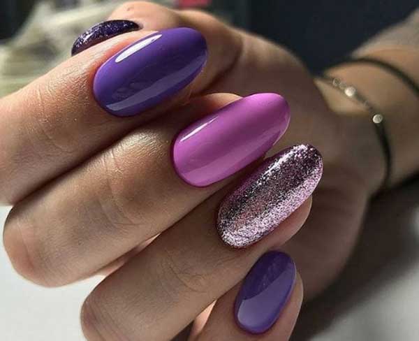 Chrome, rubbing, overflows: ideas for a manicure with a metallic effect photo