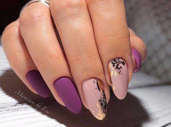 Foil on nails idea