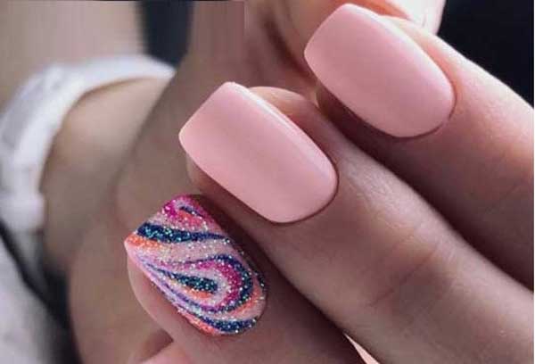 Beautiful manicure - summer 2018