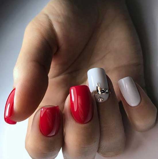 Rouge + blanc