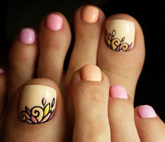 Aesthetic pedicure