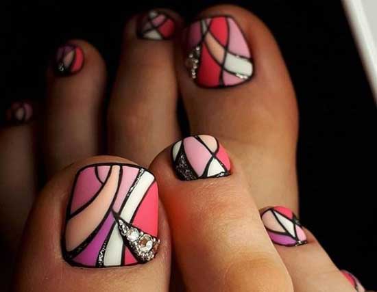 Beautiful pedicure