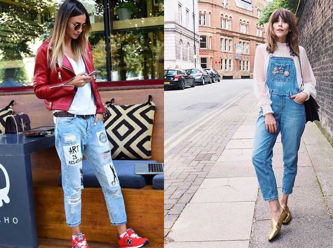 Jeans à la mode été 2018