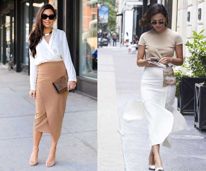 White and beige: the most chic combination of summer