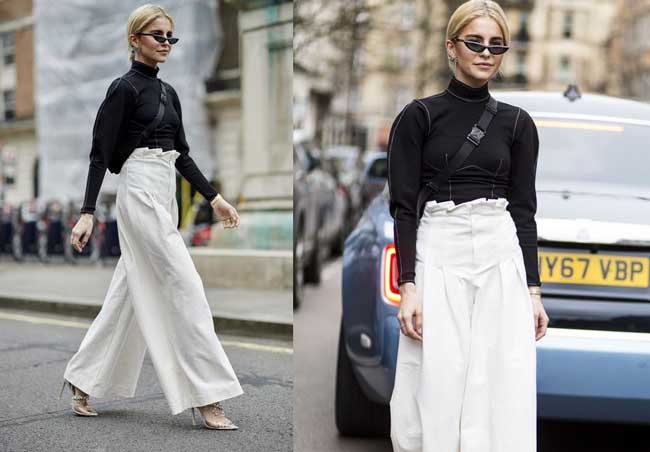 White Wide Leg Pants - outfits