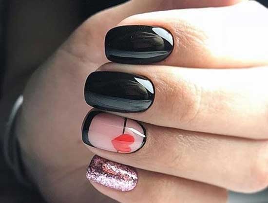 Dessiner un coeur sur un ongle