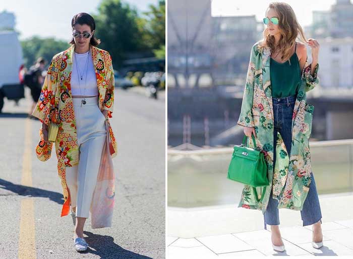 Kimonos et robes d'été