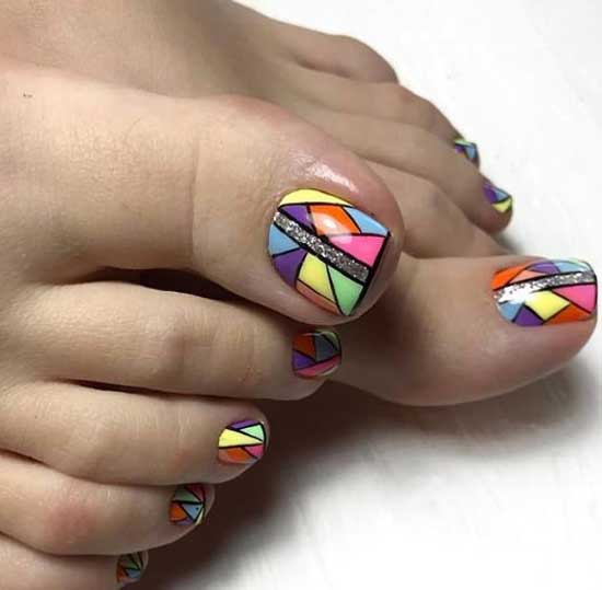 Abstraction in pedicure