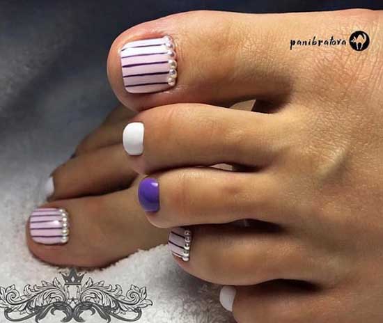 Pedicure strips