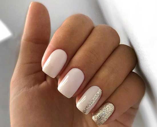 Minimalism manicure idea