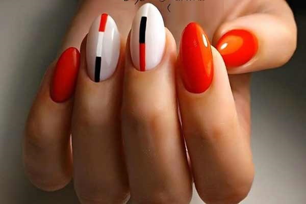 Original ideas for summer manicure