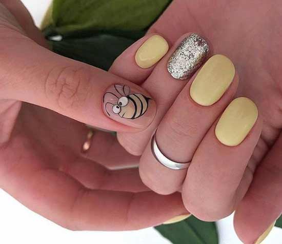 Well-groomed short nails