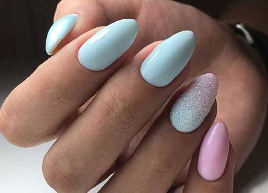 Conception originale d'ongles en cristal