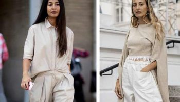 How to wear a beige blouse or shirt: how to wear this eye-catching base