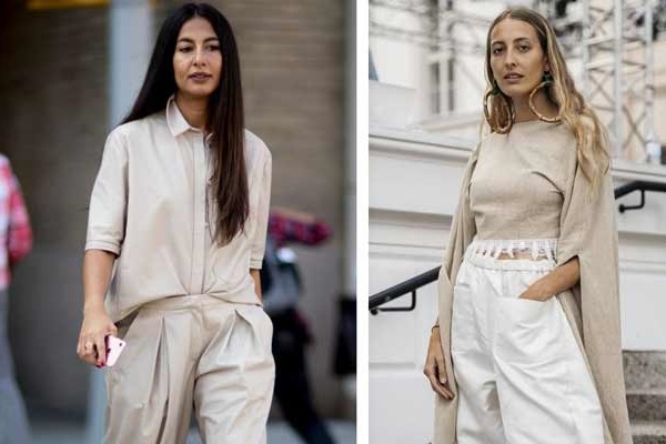 How to wear a beige blouse or shirt: how to wear this eye-catching base