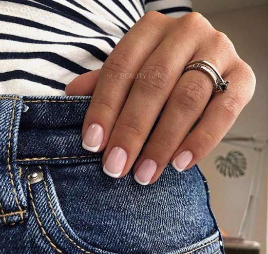 French manicure novelties