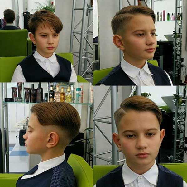 Coupe de cheveux pour les jeunes