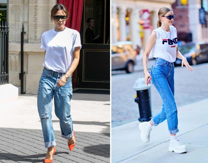 How to wear jeans with cuffs today