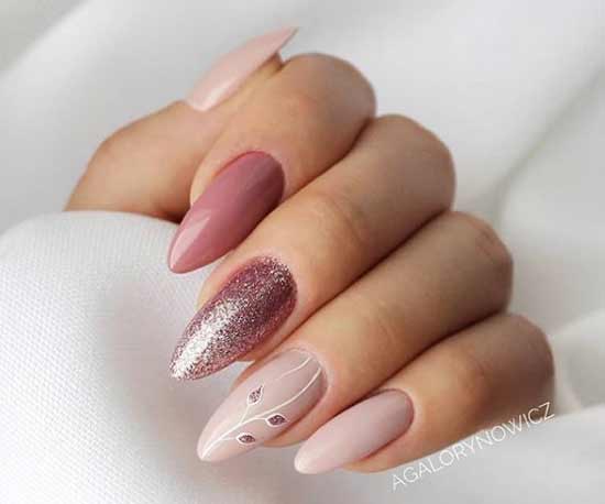 Nude for long nails ideas