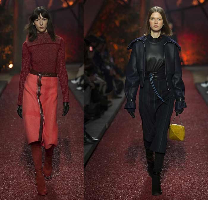 The most beautiful Hermès skirts fall-winter 2018-2019