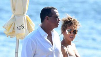 Jennifer Lopez et Alex Rodriguez en vacances