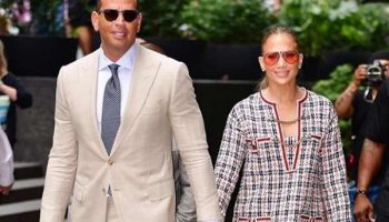 Jennifer Lopez et Alex Rodriguez à New York