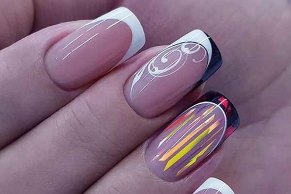 Delighted with such interesting manicure designs