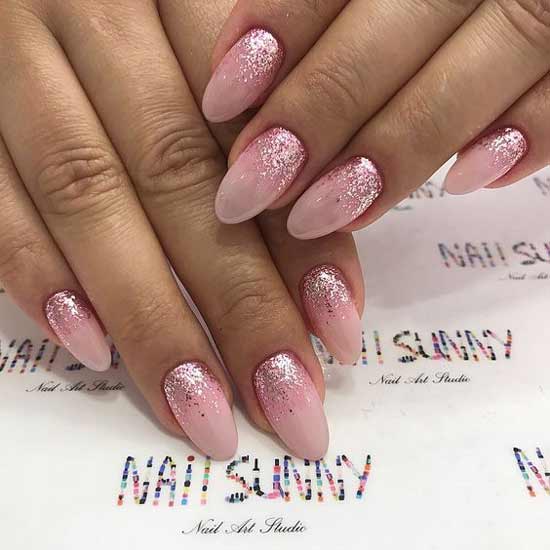 Sequins to match the coating of nails